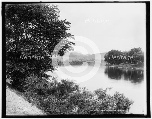 Susquehanna River below Binghamton, N.Y., c1900. Creator: Unknown.