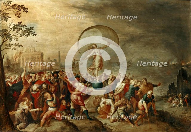 Allegory of Fortune, 1615-1620. Creator: Francken, Frans, the Younger (1581-1642).