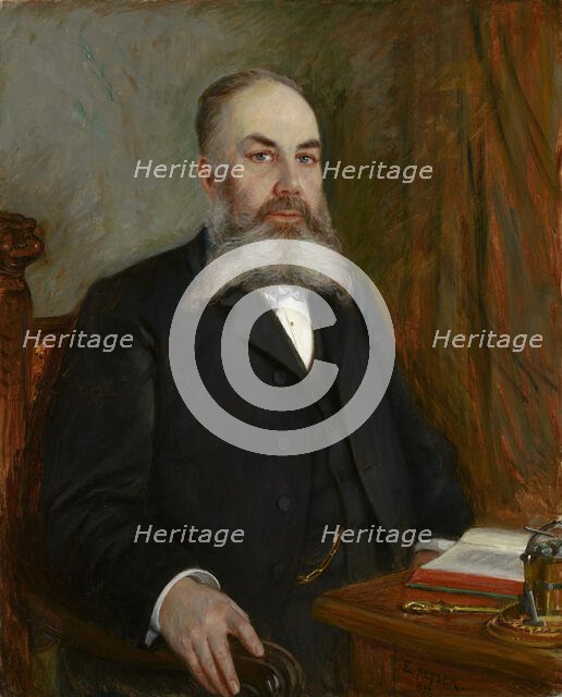 Emil Kjöllerfeldt, 1897. Creator: Elisabeth Keyser.