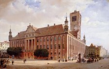 City Hall at Thorn, 1848. Creator: Eduard Gaertner.