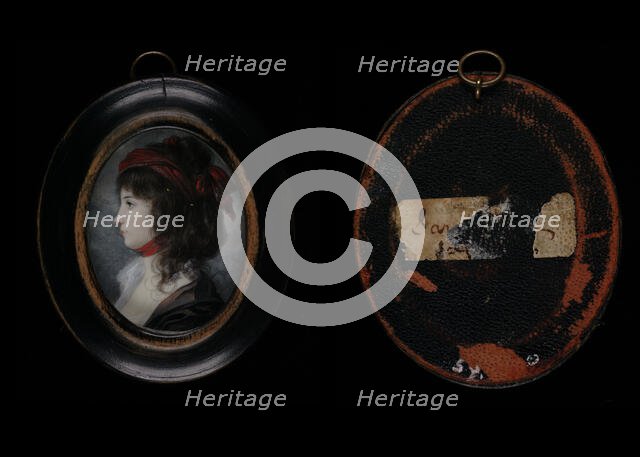 Portrait of a Lady, ca. 1800. Creator: Peter Edward Stroehling.