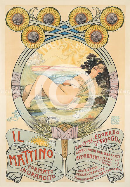 Il Mattino , 1896. Creator: Mataloni, Giovanni (1869-1944).