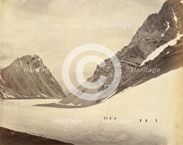 The Manirung Pass, 1860s. Creator: Samuel Bourne.