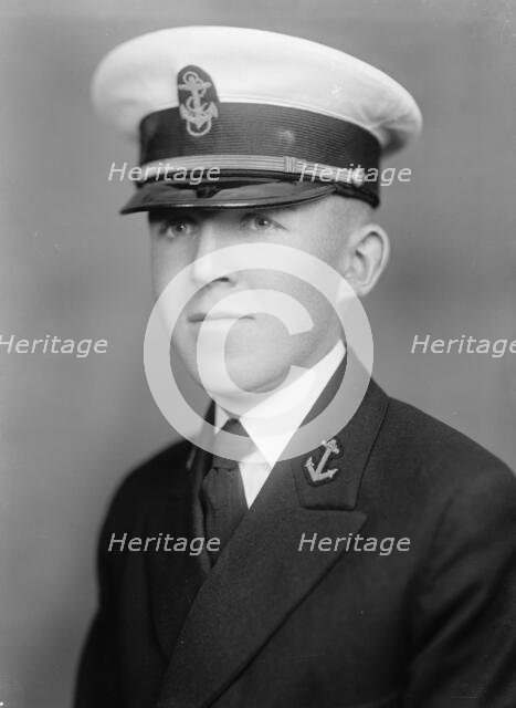 Wadleigh, John R. Midshipman - Portrait, 1933. Creator: Harris & Ewing.