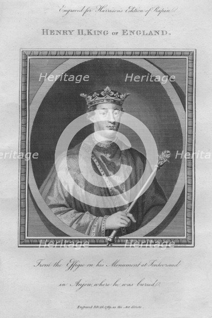 King Henry II, 1789.  Artist: Anon.
