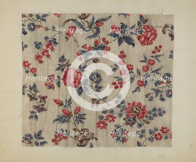 Chintz, c. 1939. Creator: Sylvia DeZon.