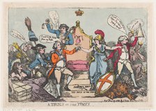 A Touch on the Times, December 29, 1788., December 29, 1788. Creator: Thomas Rowlandson.