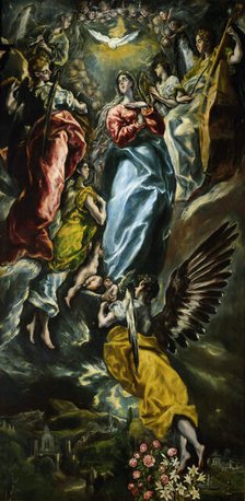 The Immaculate Conception of the Virgin, c. 1608-1610. Creator: El Greco, Dominico (1541-1614).