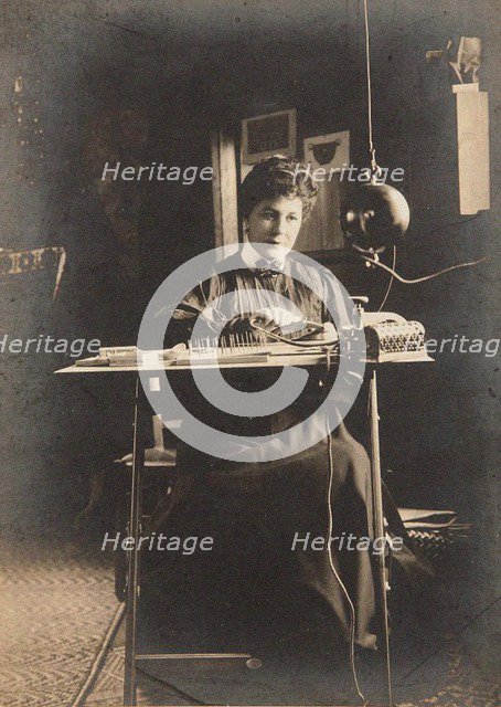 Portrait of the Princess Maria Tenisheva (1858-1928), c. 1910.