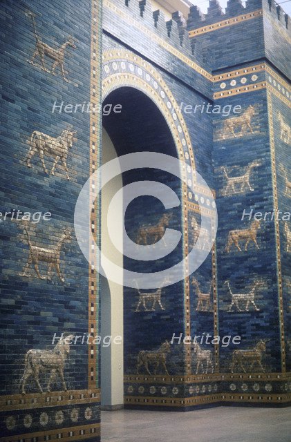 Ishtar Gate, Neo-Babylonian, c575 BC. Artist: Unknown