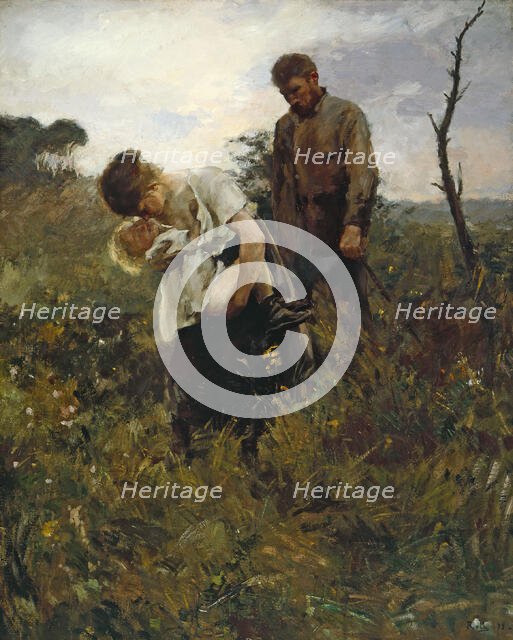 Exode, 1893. Creator: Alfred Philippe Roll.