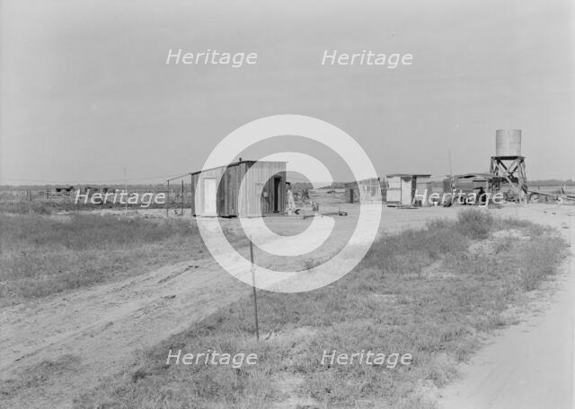Home of rural rehabilitation client, Tulare County, California, 1938. Creator: Dorothea Lange.