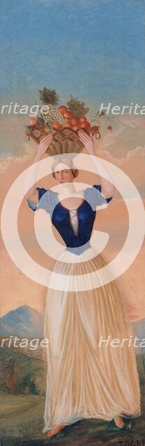 Les quatre saisons - L'automne, c.1860. Creator: Paul Cezanne.