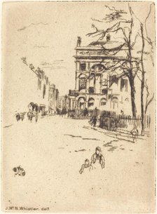Fitzroy Square. Creator: James Abbott McNeill Whistler.