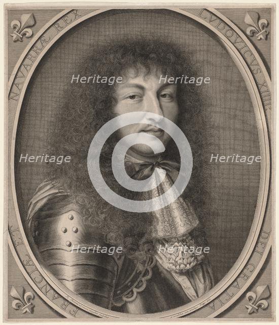 Louis XIV, 1666. Creator: Robert Nanteuil (French, 1623-1678).