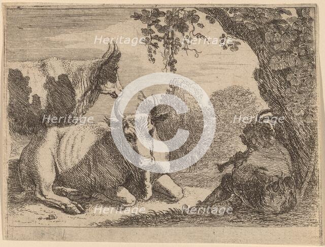 Cows. Creator: Herman van Swanevelt.