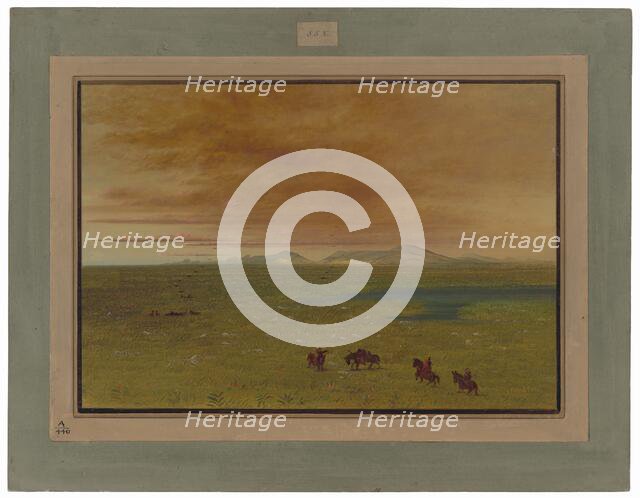 Grand Lavoir, Pampa del Sacramento, 1854/1869. Creator: George Catlin.