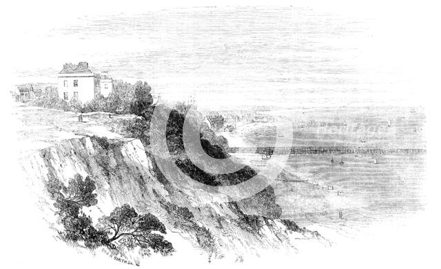 Southend and Pier, 1856.  Creator: Harvey Orrin Smith.