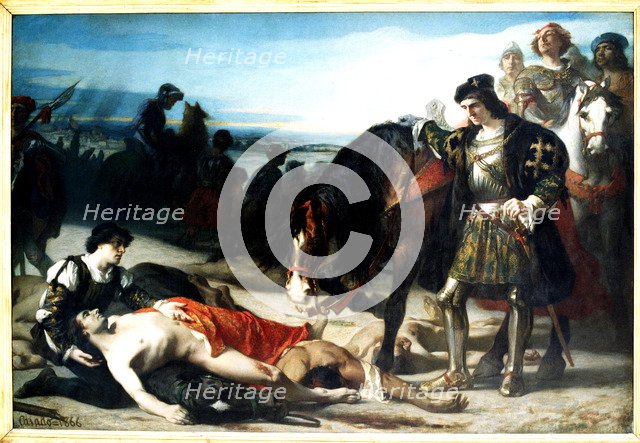 The two leaders' Battle of Ceriñola, Gonzalo Fernandez de Cordoba, 'The Great Captain' before the…