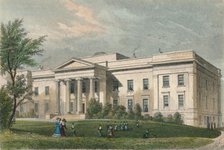 'New Merchant Maiden Hospital, Lauriston Lane, Edinburgh', c1830. Creator: J Henshall.
