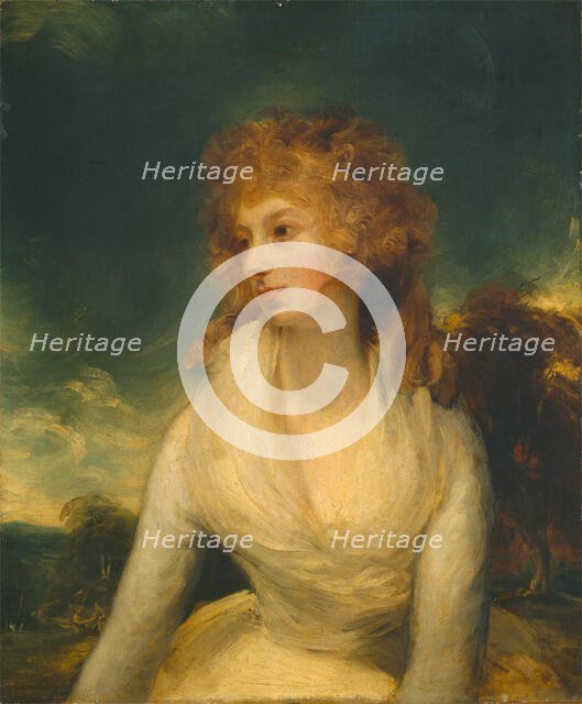 Emelia Crockatt, Mrs. Ayscoghe Boucherett, c1795. Creator: Thomas Lawrence.