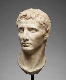 Portrait Head of Augustus, 25-1 B.C. Creator: Unknown.