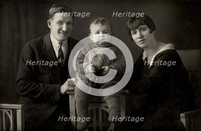 Albert, Maria, and Bert Kotter, 1928. Creator: Unknown.