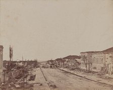Street in Sebastopol, 1855-1856. Creator: James Robertson.
