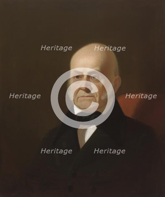 John Quincy Adams, c. 1850, from an 1844 original. Creator: George Caleb Bingham.