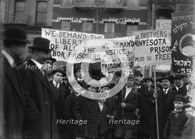 Sympathy [Labor] Parade -- [1916], 1916. Creator: Bain News Service.