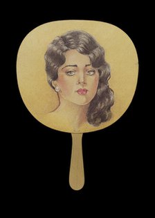 Advertising fan from the Cotton Club, 1923-1935. Creator: Unknown.