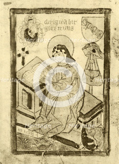 'St. Bridget of Sweden', 1915. Creator: Unknown.