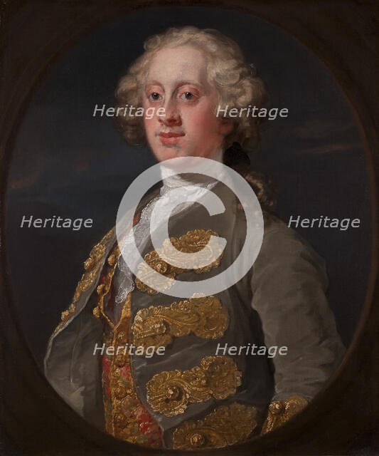 William Cavendish, Marquess of Hartington, Later fourth Duke of Devonshire, 1741. Creator: William Hogarth.