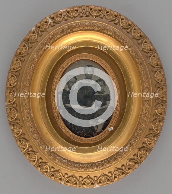 Untitled (Portrait of Three Children), 1852. Creators: Albert Sands Southworth, Josiah Johnson Hawes.