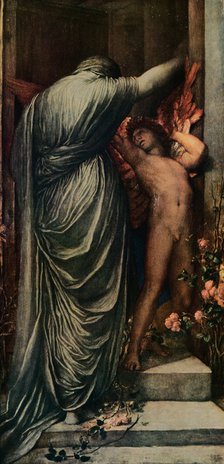 'Love and Death', c1877, (1917). Artist: George Frederick Watts.
