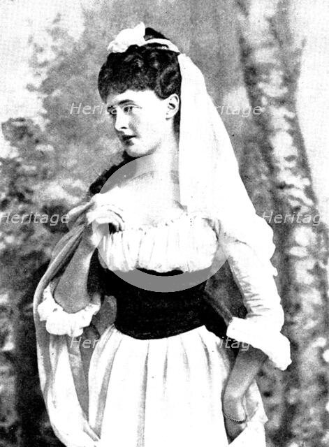 Lady Wolseley's costume ball at the Royal Hospital, Dublin, 1895. Creator: Lafayette.