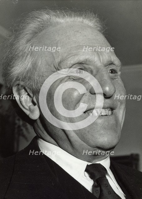 Pär Lagerkvist, Swedish author, 20th century. Artist: Karl Sandels