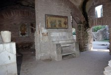Interior of roman Food-Shop and Bar, Ostia, Italy, c2nd-3rd century. Artist: CM Dixon.