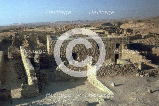 Storerooms in Masada, 1st century. Artist: Unknown