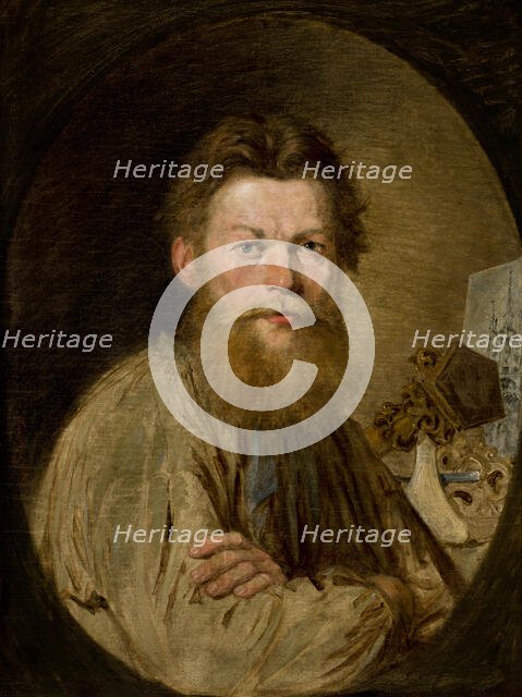 Portrait of Sculptor Kazimierz Wakulski, 1868. Creator: Antoni Kozakiewicz.