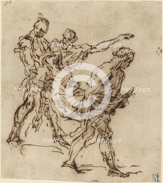 Figures Carrying a Body, 1655/1665. Creator: Unknown.