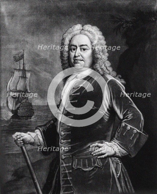 Portrait of Admiral Sir John Norris (1670-1749).