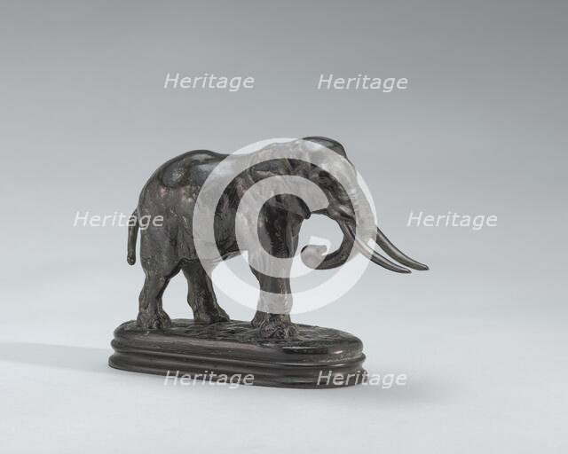 African Elephant, model n.d., cast 1857/1873. Creator: Antoine-Louis Barye.