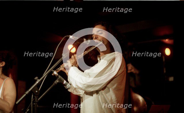 Idris Rahman, Pizza Express  Dean St, 2005.    Artist: Brian O'Connor.