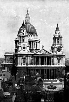 The Cathedrals of Great Britain: St. Paul's Cathedral, 1895. Creator: Francis Frith & Co.