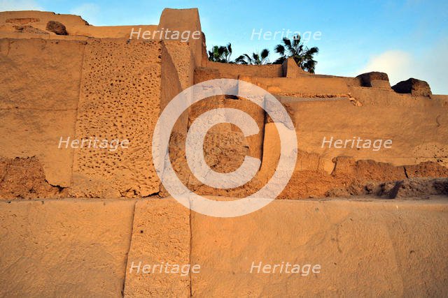 Huaca San Miguel, Parque de las Leyendas, Lima, Peru, 2015. Creator: Luis Rosendo.