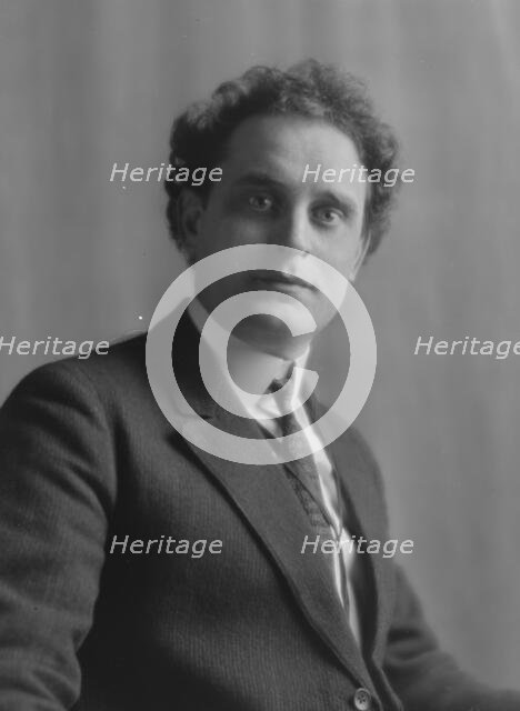 Oppenheim, Francis, portrait photograph, 1913. Creator: Arnold Genthe.