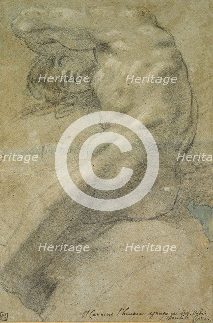 Study of a nude Man, 1560-1609.