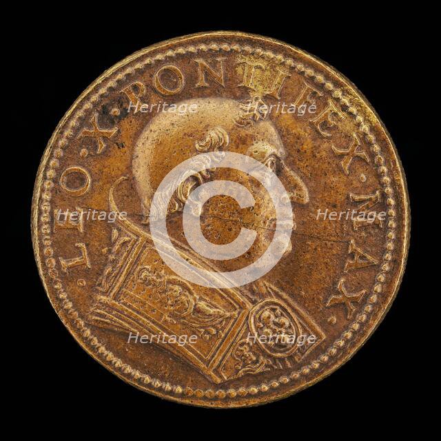 Leo X (Giovanni de' Medici, 1475-1521), Pope 1513 [obverse]. Creator: Unknown.