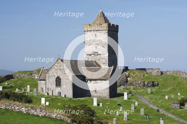 St Clement's Church, Rodel, Isle of Harris, Outer Hebrides, Scotland, 2009.